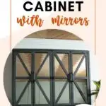 Make A Hidden TV Cabinet with Mirrors