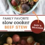 Slow Cooker Beef Stew with Red Wine