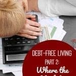 debt free living how to