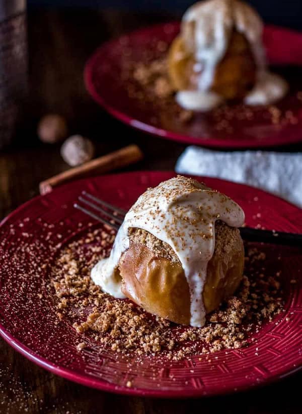 baked apples with vanilla mascarpone