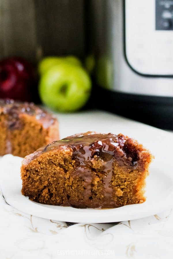 instant pot applesauce cake