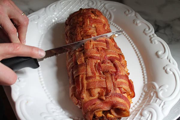bacon weave turkey