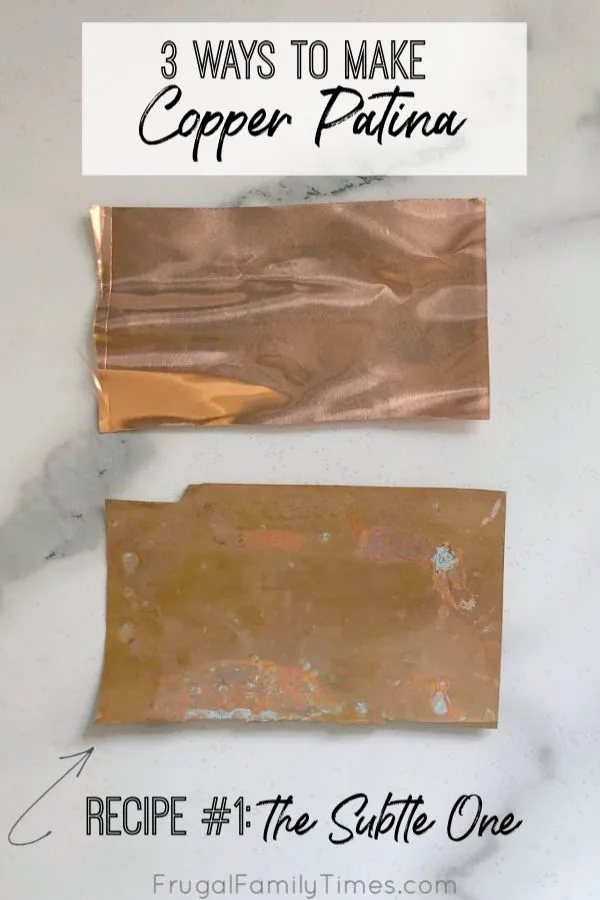 copper patina solution