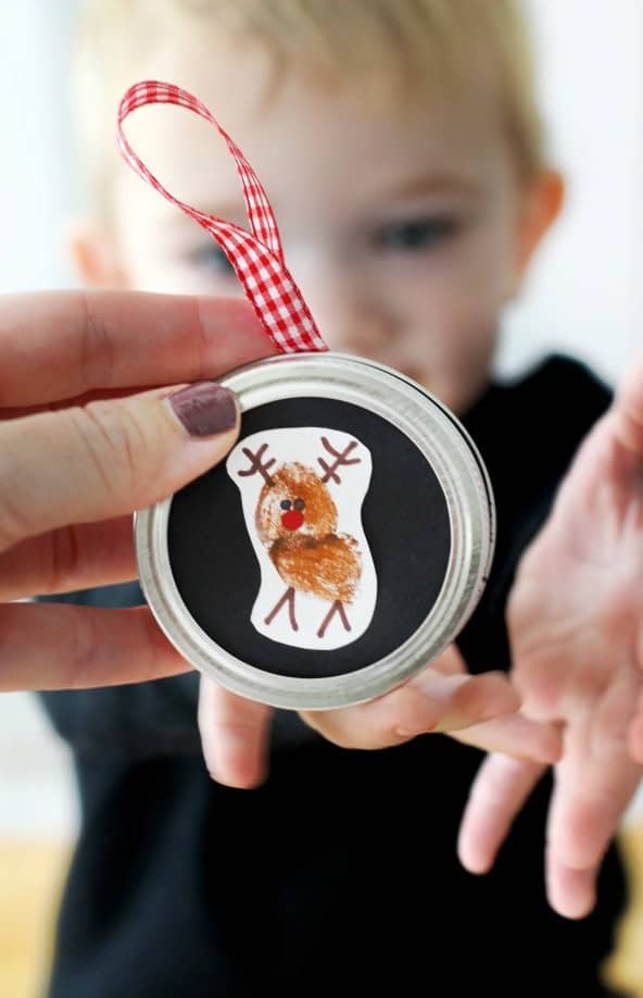 fingerprint reindeer craft
