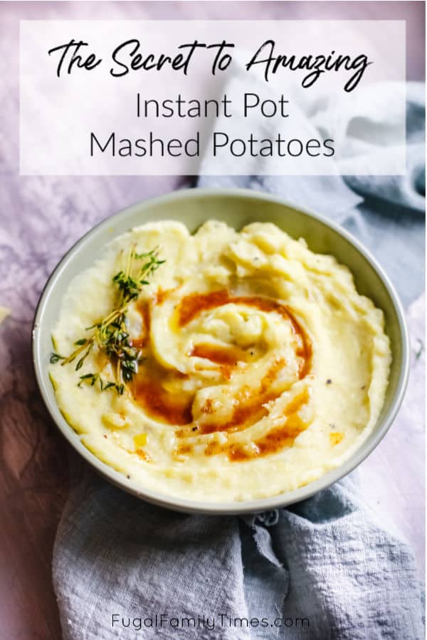 mashed potatoes in the instant pot