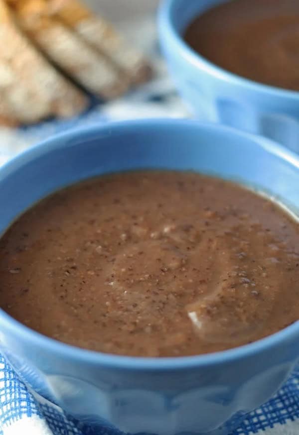 3-Ingredient Black Bean Soup