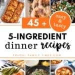 five ingredient recipes