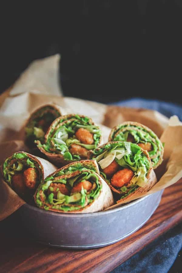 5 Ingredient Fish Stick Wraps