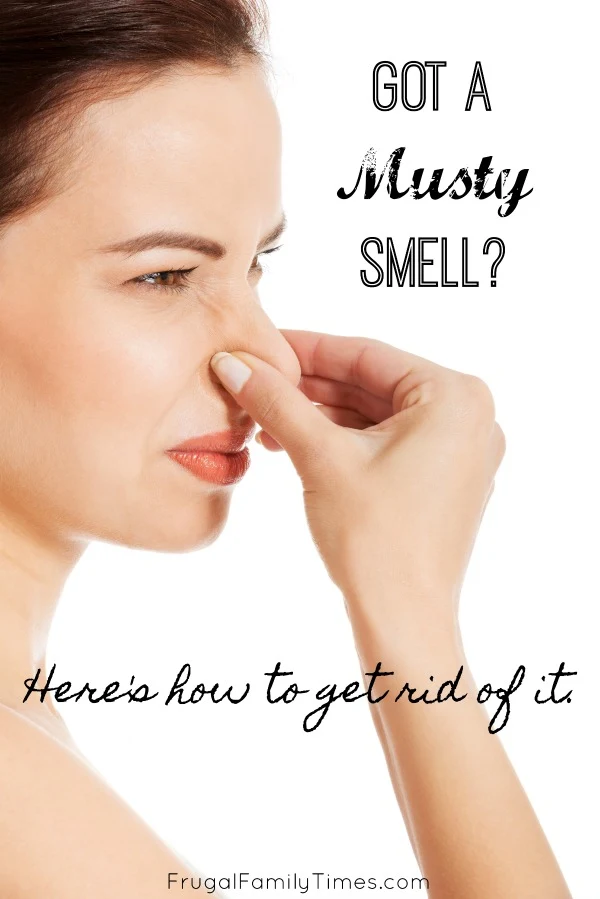 how to get rid of musty smell