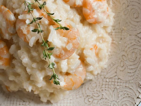 Pressure Cooker Shrimp Risotto