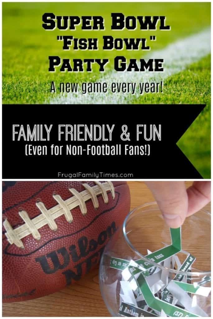 2022 super bowl party game for watch party