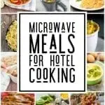 microwave meals for hotel cooking kitchenette