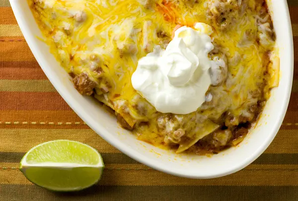 Beef Enchilada Casserole