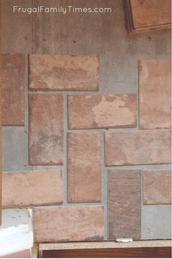 how to install Herringbone Brick Tile