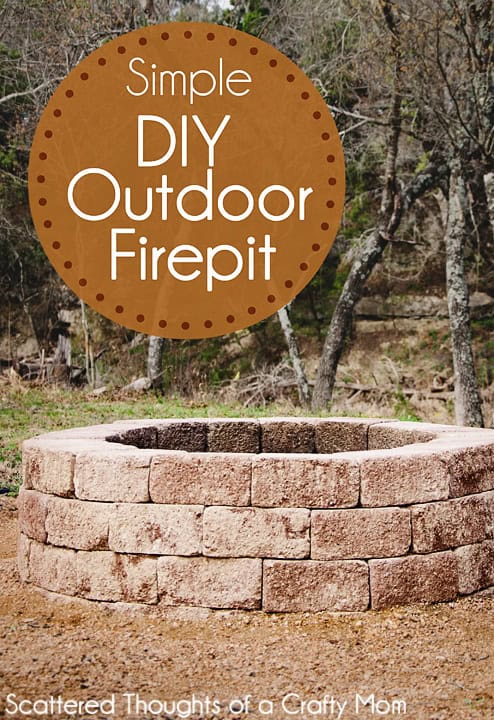diy outdoor firepit