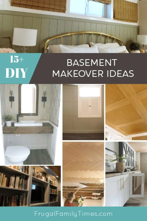 diy basement makeover ideas