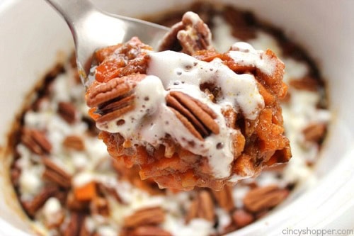 Slow Cooker Sweet Potato Casserole