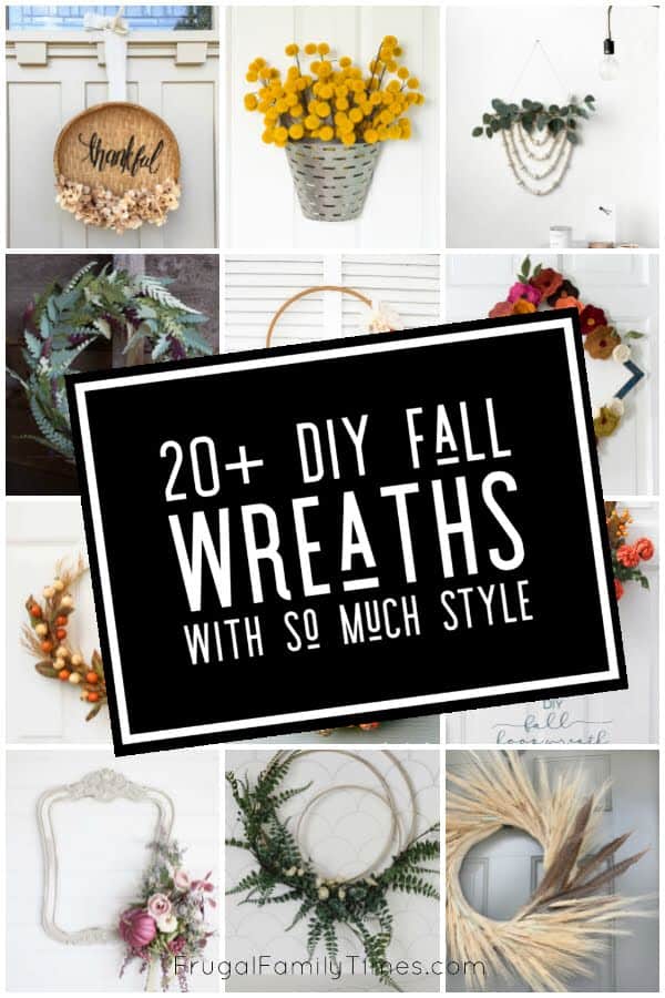 diy fall wreath crafts with style