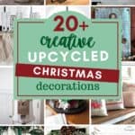 upcycled holiday decor crafts