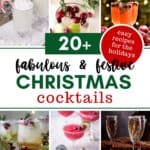 Christmas cocktail recipes