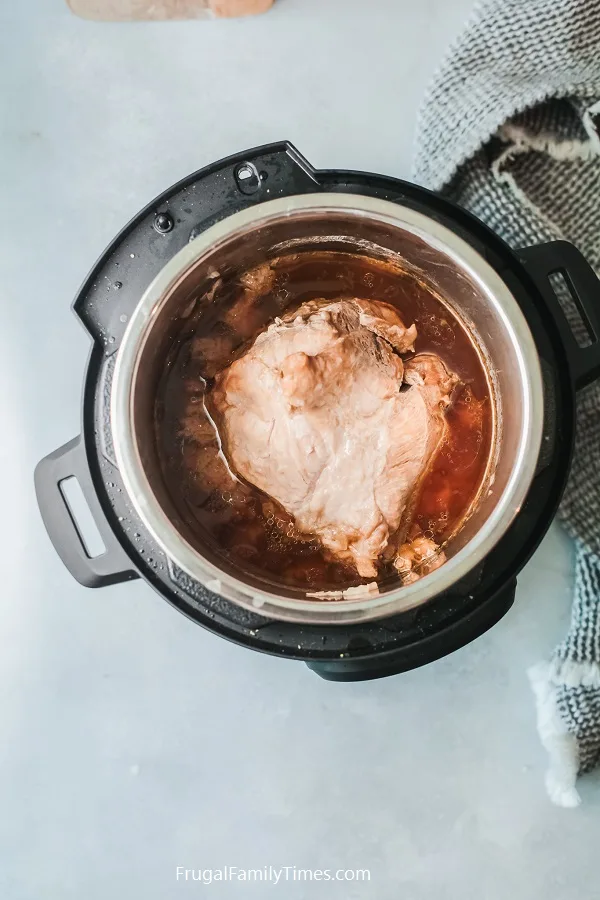 Easy Tender Instant Pot Frozen Pork Roast Recipe This DIY Life