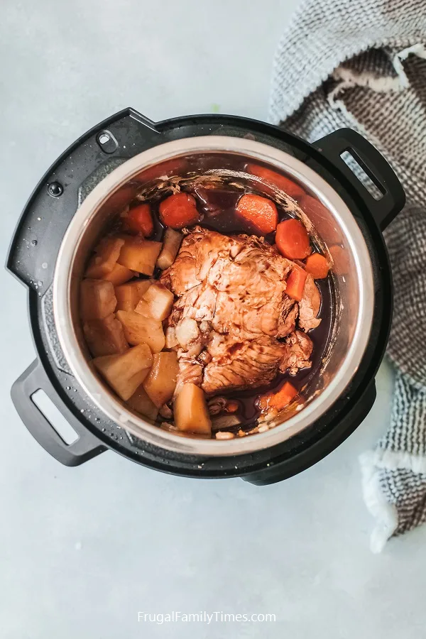 instant pot frozen pork roast