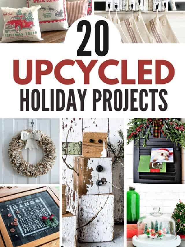 20+ Creative DIY Upcycled Christmas Decorations Story
