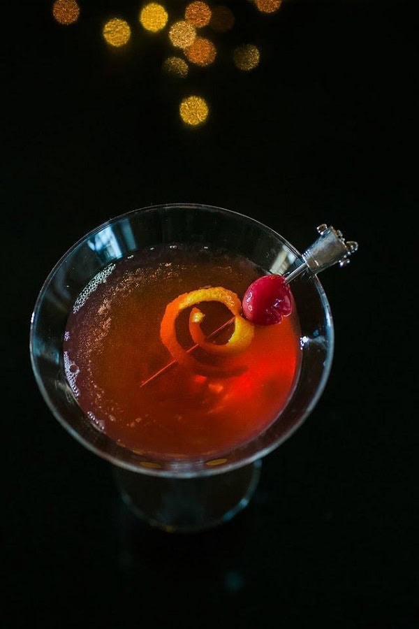 Cranberry Manhattan