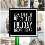diy upcycled Christmas decorations ideas