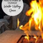 winter outdoor visiting space
