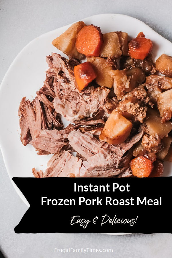 frozen pork roast in Instant Pot