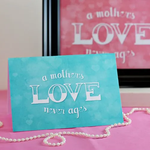 Art Print Mother’s Day Card