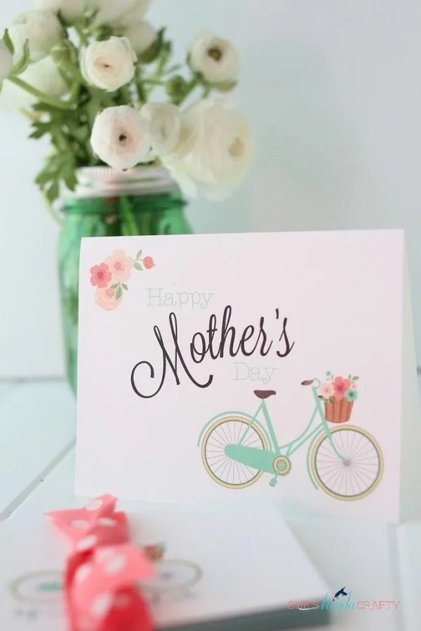 “Life is a Beautiful Ride” Mother’s Day Card 