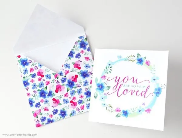 Free Printable “You Are Loved” Card Set 