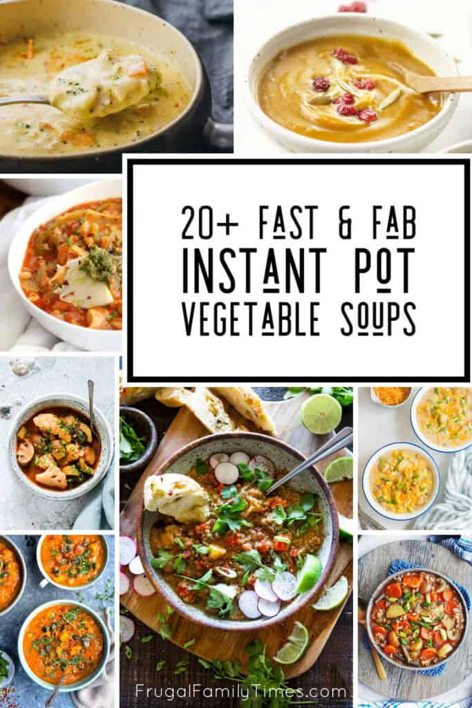20 best instant pot vegetable soup recipes