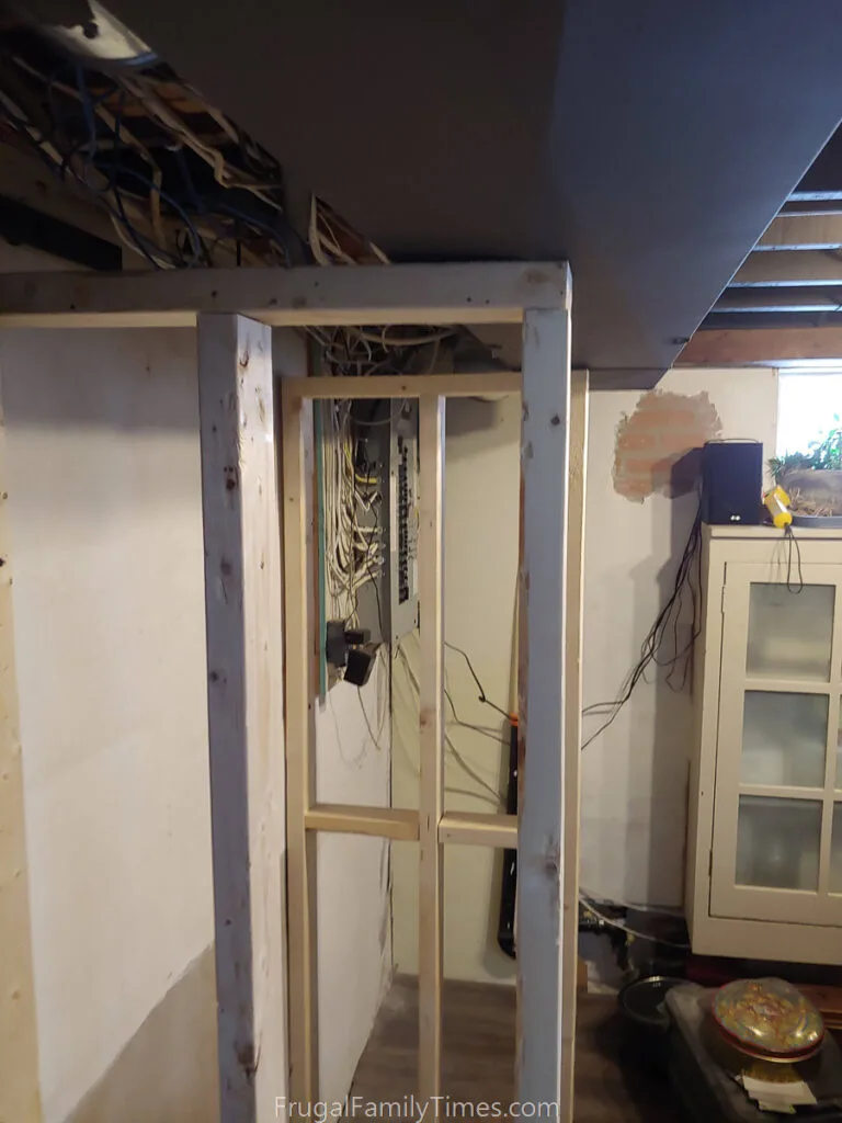 how to add built in storage under ductwork