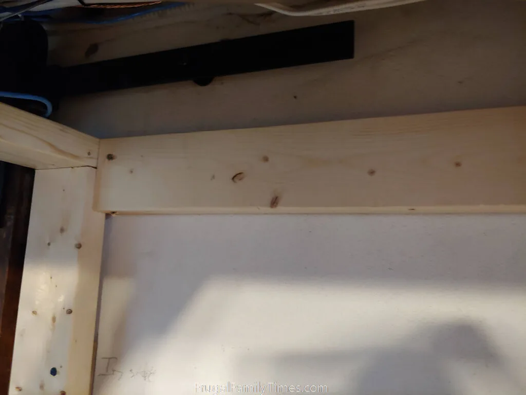 How to build a diy built in cabinet frame