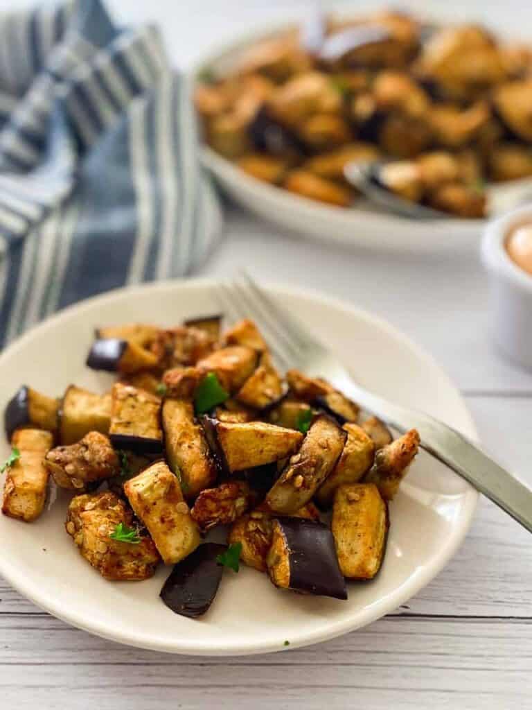 Healthy Air Fryer Eggplant