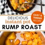 Instant Pot Rump Roast meal