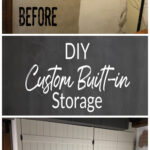 basement built-in custom diy storage