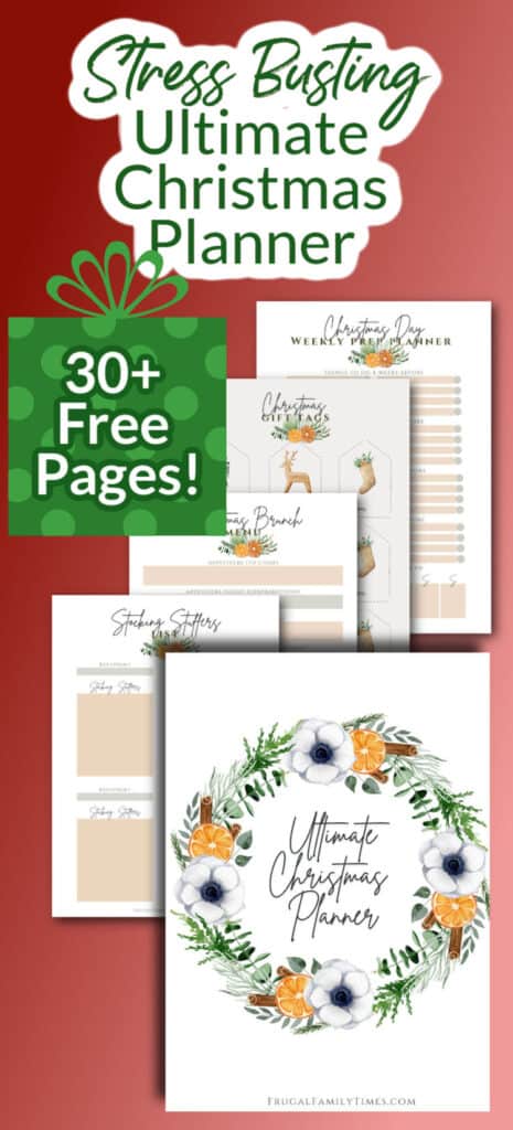 christmas binder free printables
