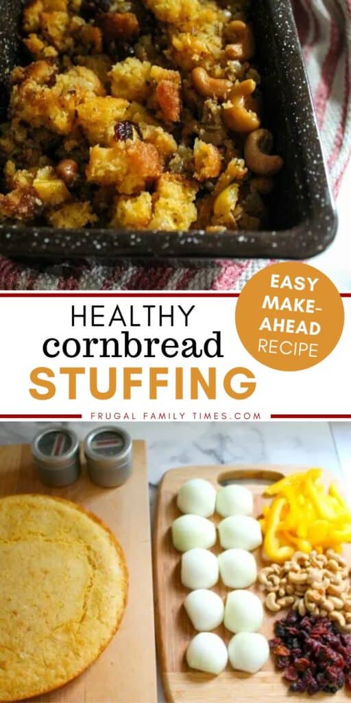 Healthy Cornbread Stuffing Dressing Recipe