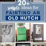 20+ Inspiring Ideas for painting an Old Hutch