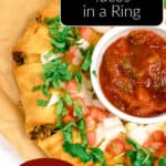 pillsbury crescent roll taco ring recipe