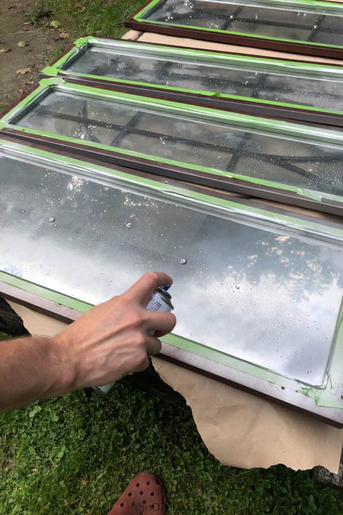 mercury glass mirror paint