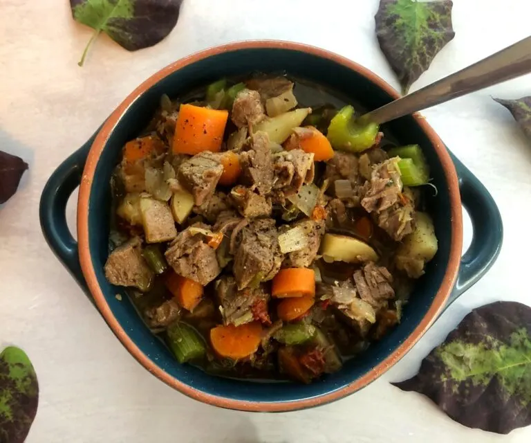 Instant Pot Frozen Beef Stew - Fast - Healthy