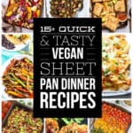easy vegan sheet pan dinners recipes 1