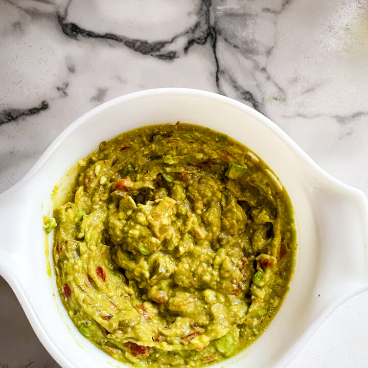4 ingredient guacamole recipe