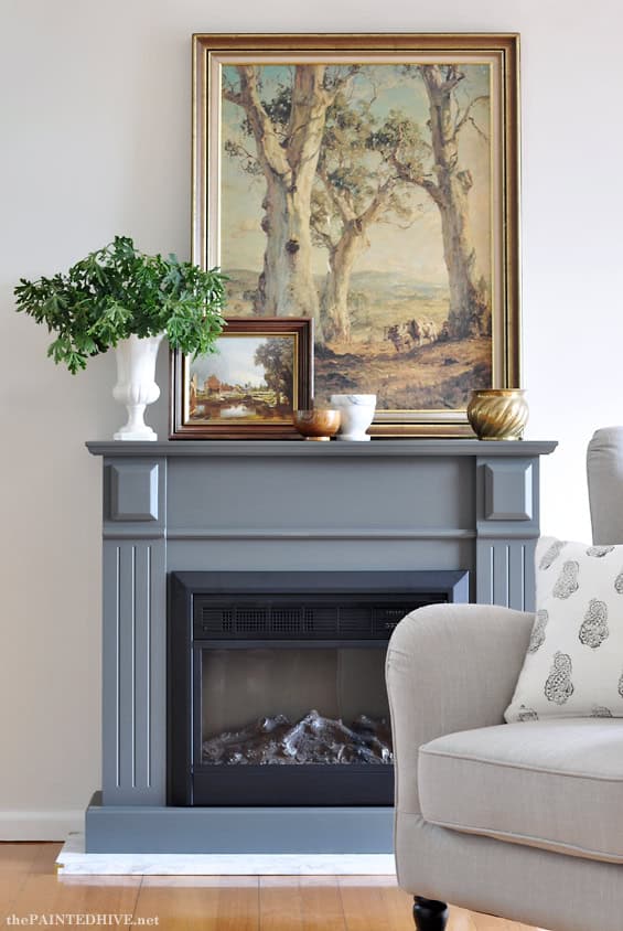Marble Hearth Fireplace
