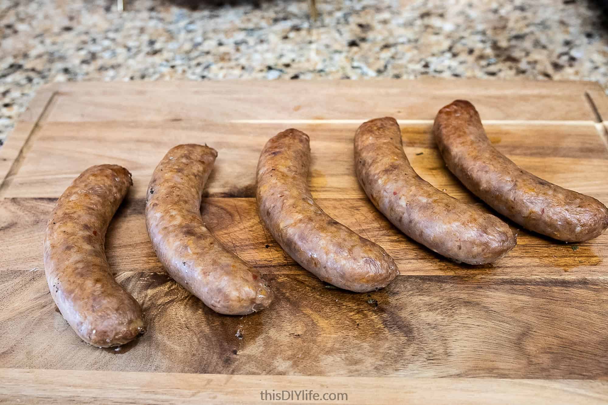 one pan healthy sausage and veggies-21